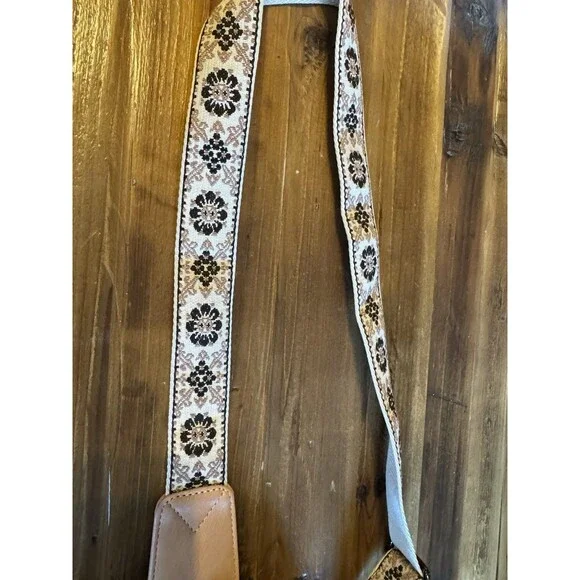 Opage Vegan Leather Crossbody Sling Bag Shoulder Purse Colorful Wide Strap - Picture 2 of 8